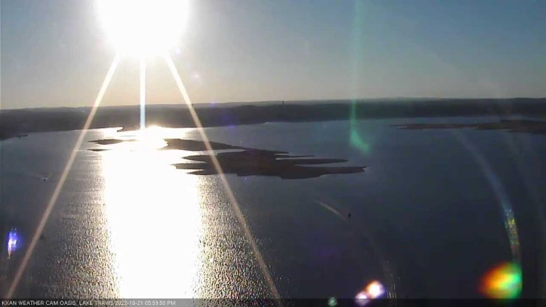 Lake Travis webcam, October 21, 2022 6:00 PM CT