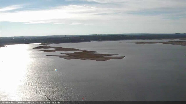 Lake Travis webcam, October 22, 2022 4:45 PM CT