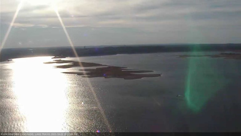Lake Travis webcam, October 22, 2022 5:25 PM CT