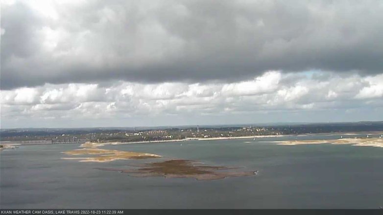 Lake Travis webcam, October 23, 2022 11:25 AM CT