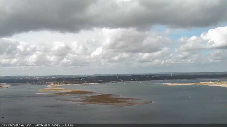 Lake Travis webcam, October 23, 2022 11:45 AM CT