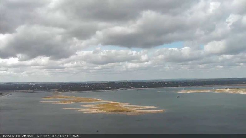 Lake Travis webcam, October 23, 2022 12:00 PM CT