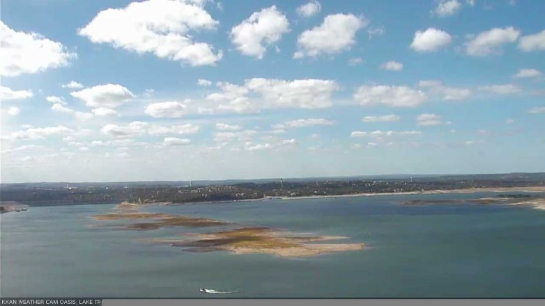 Lake Travis webcam, October 23, 2022 2:00 PM CT