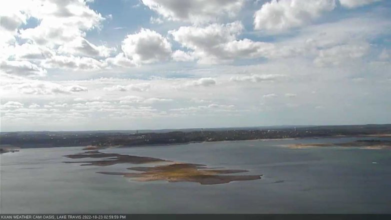 Lake Travis webcam, October 23, 2022 3:00 PM CT