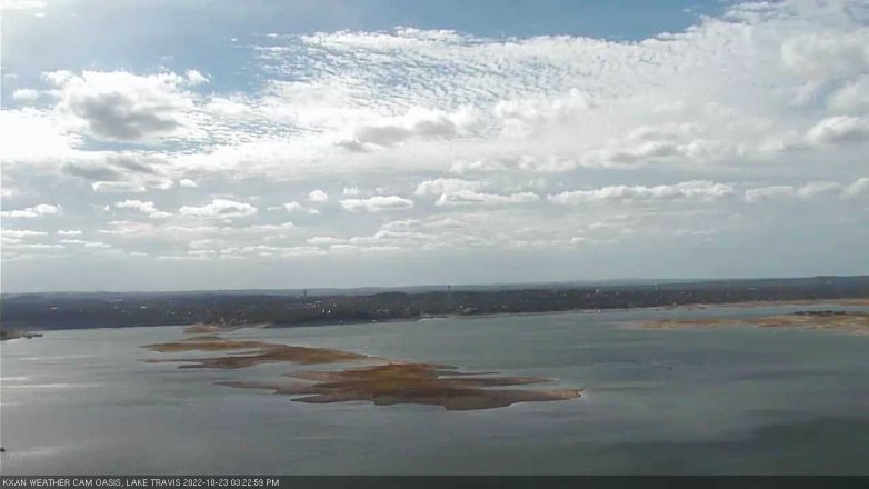 Lake Travis webcam, October 23, 2022 3:25 PM CT