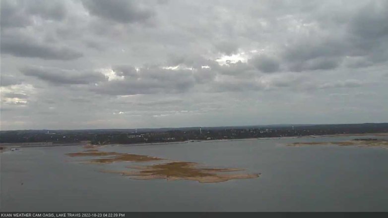 Lake Travis webcam, October 23, 2022 4:25 PM CT