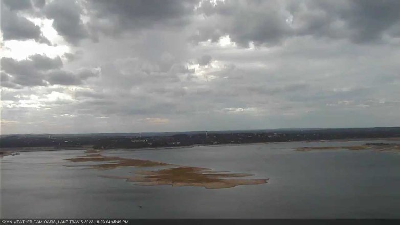 Lake Travis webcam, October 23, 2022 4:45 PM CT