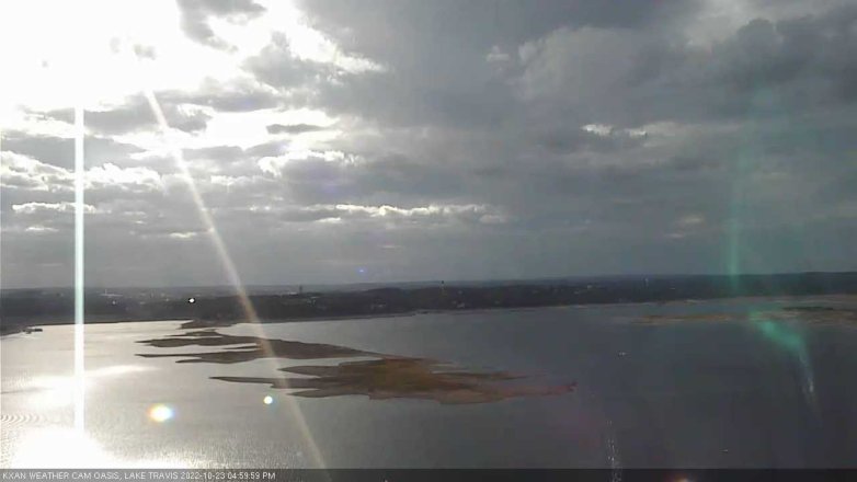 Lake Travis webcam, October 23, 2022 5:00 PM CT