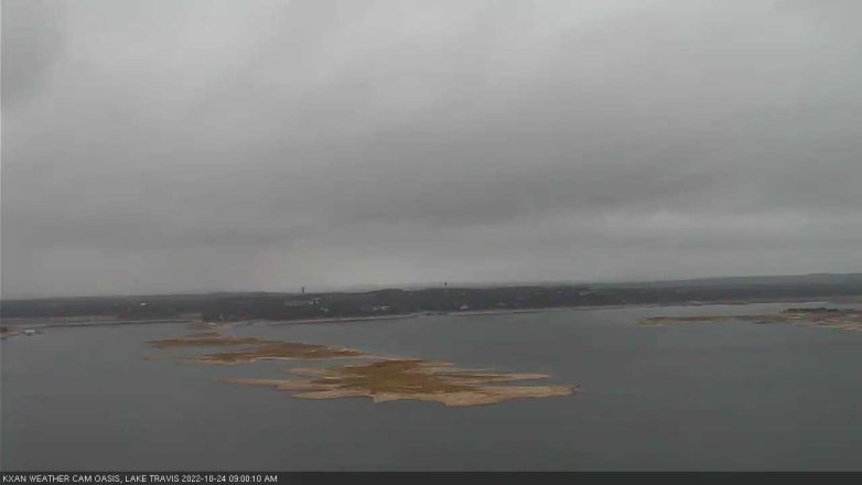 Lake Travis webcam, October 24, 2022 9:00 AM CT