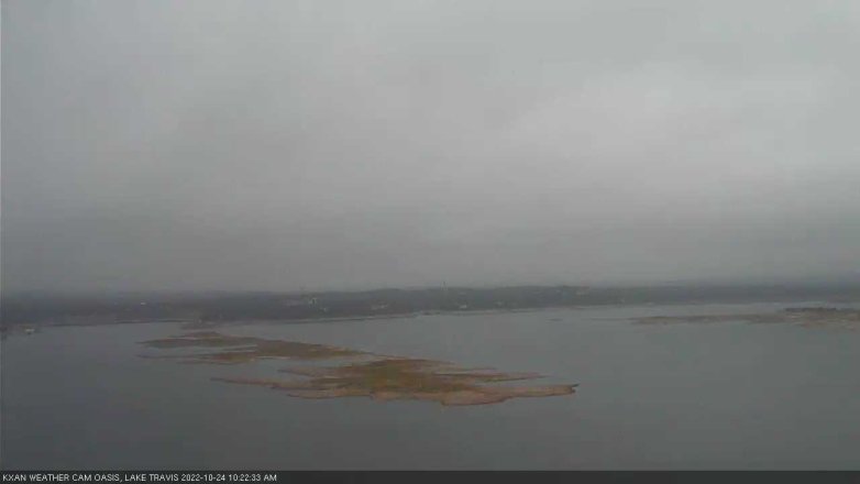 Lake Travis webcam, October 24, 2022 10:25 AM CT