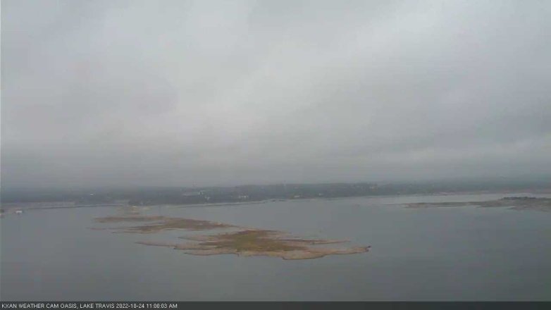Lake Travis webcam, October 24, 2022 11:00 AM CT