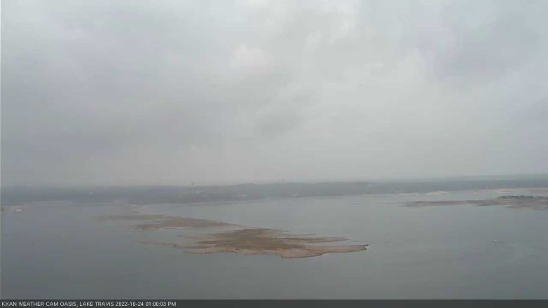 Lake Travis webcam, October 24, 2022 1:00 PM CT