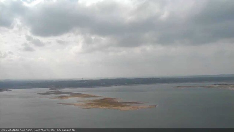 Lake Travis webcam, October 24, 2022 3:00 PM CT