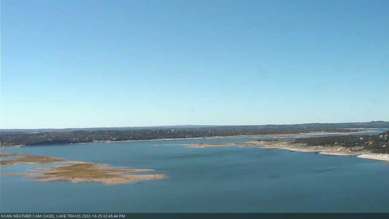 Lake Travis webcam, October 25, 2022 2:45 PM CT