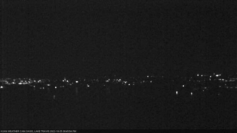 Lake Travis webcam, October 25, 2022 8:45 PM CT