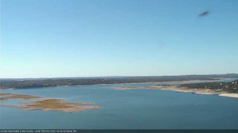 Lake Travis webcam, October 26, 2022 3:00 PM CT