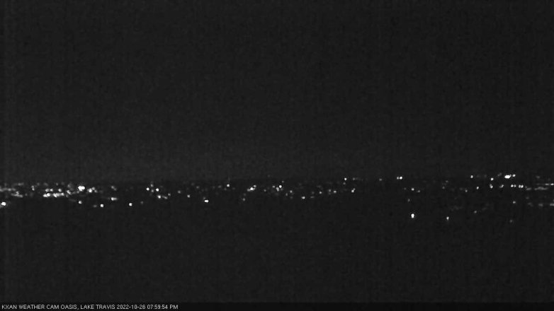 Lake Travis webcam, October 26, 2022 8:00 PM CT