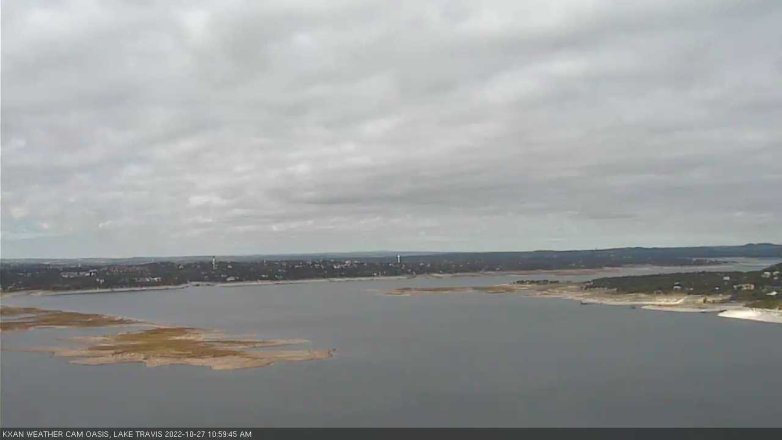 Lake Travis webcam, October 27, 2022 11:00 AM CT