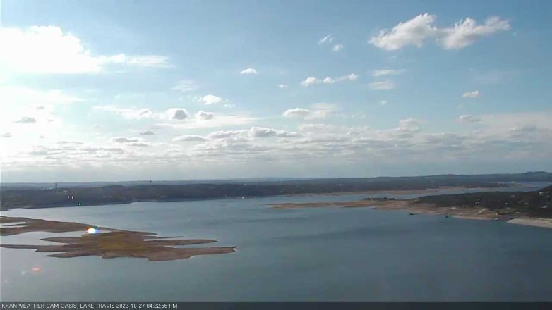 Lake Travis webcam, October 27, 2022 4:25 PM CT