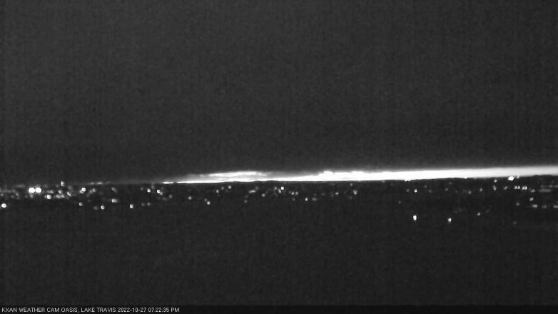 Lake Travis webcam, October 27, 2022 7:25 PM CT