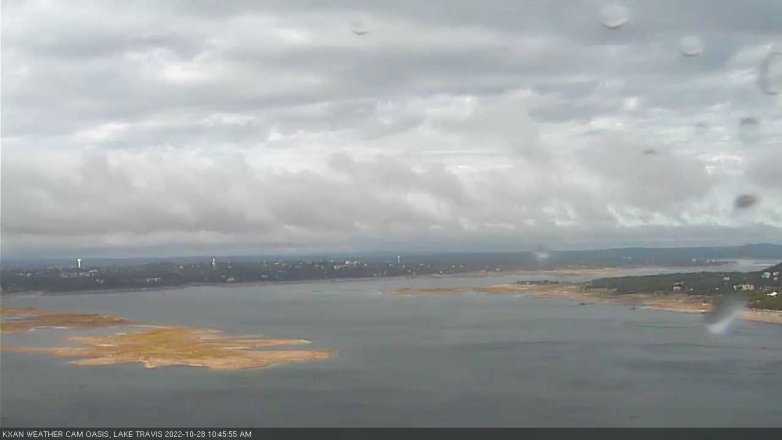 Lake Travis webcam, October 28, 2022 10:45 AM CT