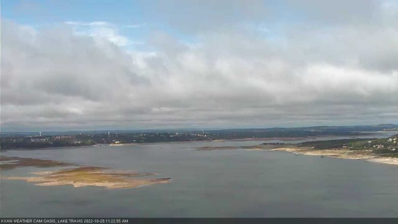 Lake Travis webcam, October 28, 2022 11:25 AM CT