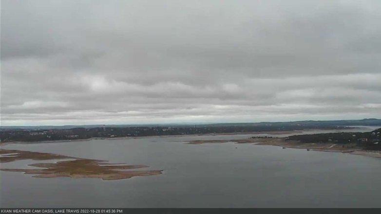 Lake Travis webcam, October 28, 2022 1:45 PM CT