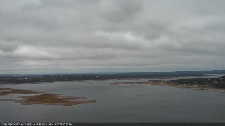 Lake Travis webcam, October 28, 2022 2:45 PM CT