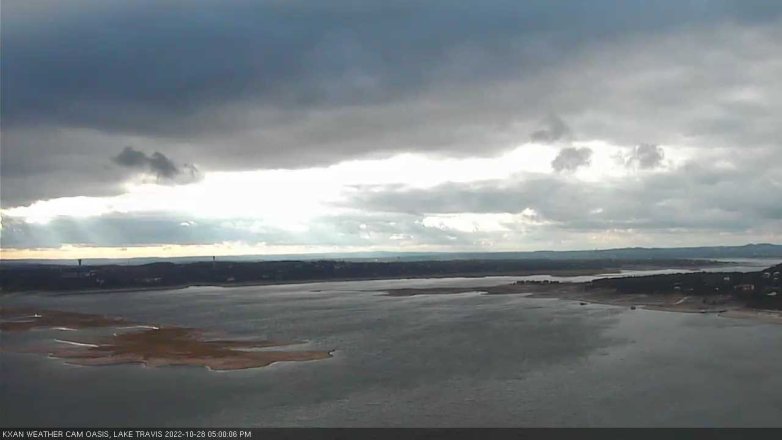 Lake Travis webcam, October 28, 2022 5:00 PM CT