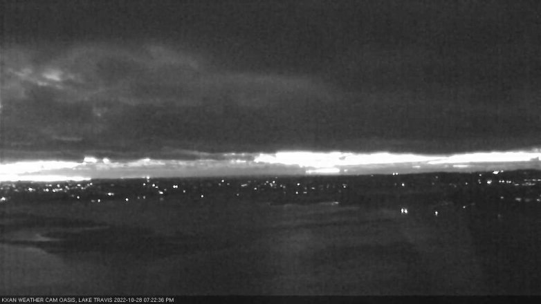 Lake Travis webcam, October 28, 2022 7:25 PM CT