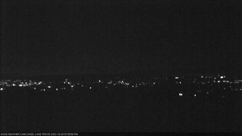 Lake Travis webcam, October 28, 2022 8:00 PM CT