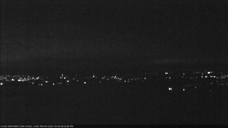 Lake Travis webcam, October 28, 2022 8:25 PM CT
