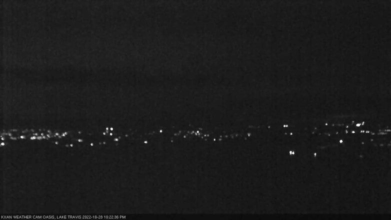 Lake Travis webcam, October 28, 2022 10:25 PM CT