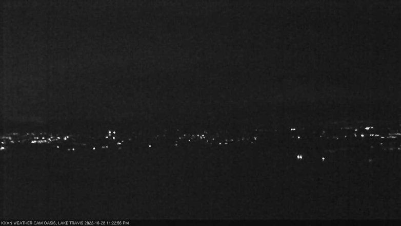 Lake Travis webcam, October 28, 2022 11:25 PM CT