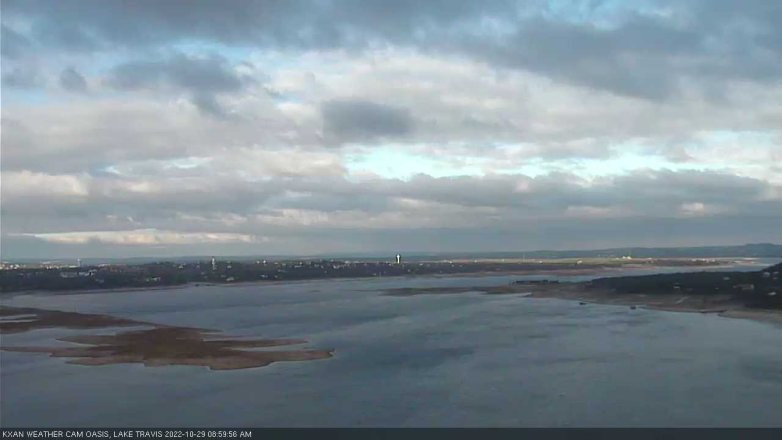 Lake Travis webcam, October 29, 2022 9:00 AM CT