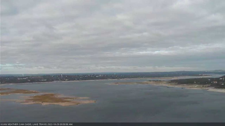 Lake Travis webcam, October 29, 2022 10:00 AM CT