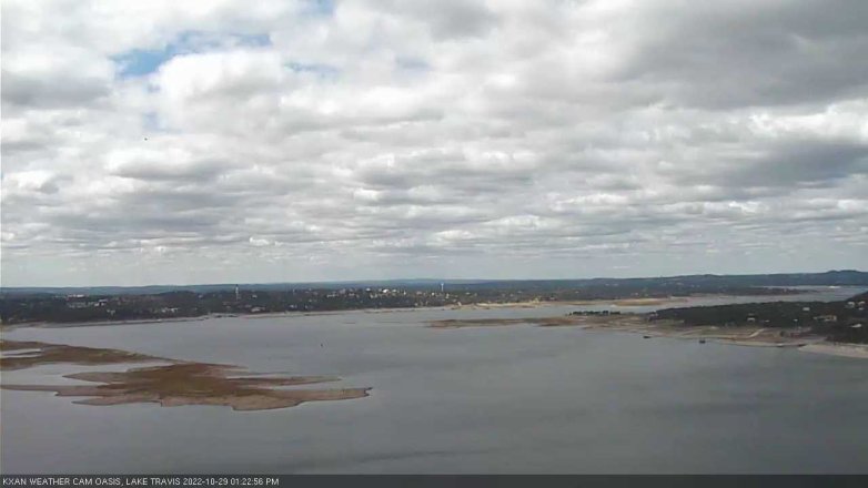 Lake Travis webcam, October 29, 2022 1:25 PM CT