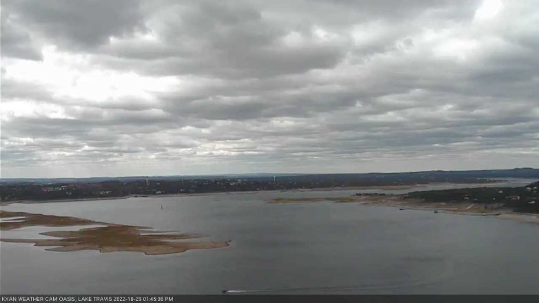 Lake Travis webcam, October 29, 2022 1:45 PM CT