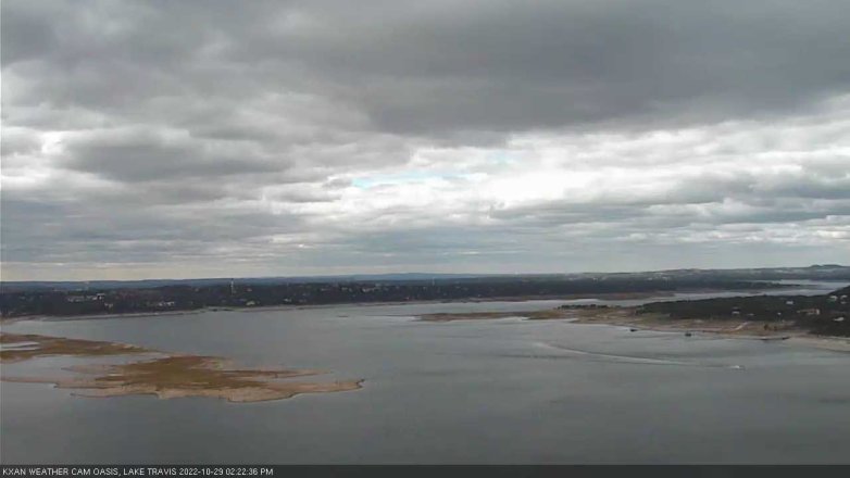 Lake Travis webcam, October 29, 2022 2:25 PM CT