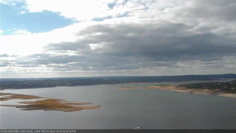 Lake Travis webcam, October 29, 2022 4:25 PM CT