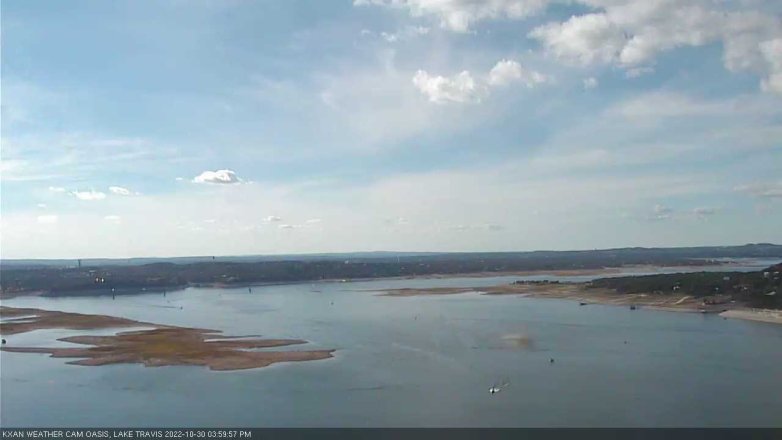 Lake Travis webcam, October 30, 2022 4:00 PM CT