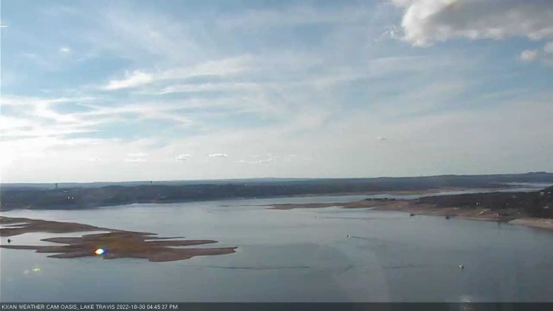 Lake Travis webcam, October 30, 2022 4:45 PM CT