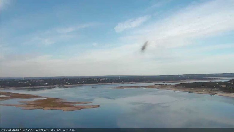 Lake Travis webcam, October 31, 2022 10:25 AM CT