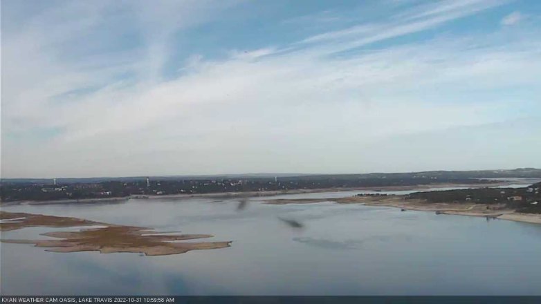 Lake Travis webcam, October 31, 2022 11:00 AM CT