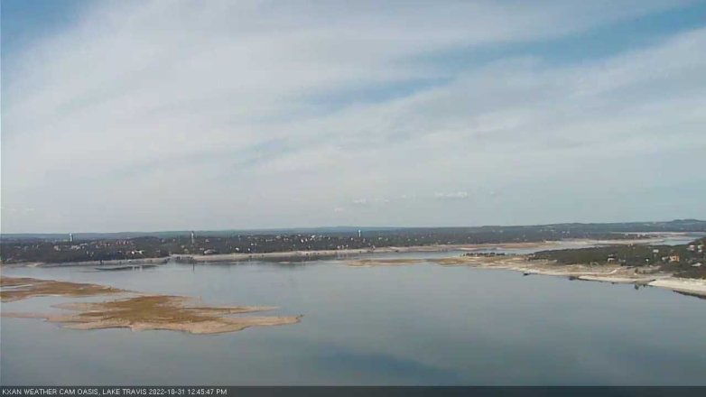Lake Travis webcam, October 31, 2022 12:45 PM CT