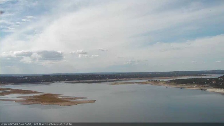 Lake Travis webcam, October 31, 2022 2:25 PM CT