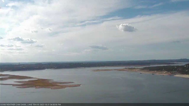Lake Travis webcam, October 31, 2022 4:00 PM CT