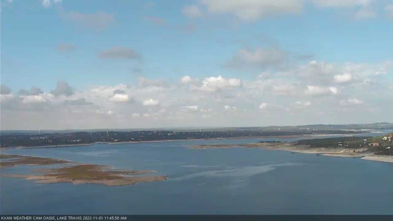 Lake Travis webcam, November 1, 2022 11:45 AM CT