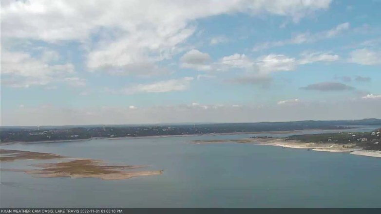 Lake Travis webcam, November 1, 2022 1:00 PM CT