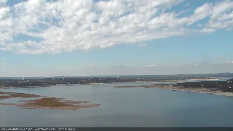 Lake Travis webcam, November 1, 2022 1:25 PM CT